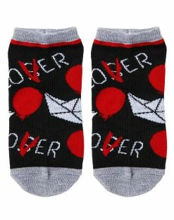 Spirit Halloween It Ankle Socks - 5 Pair 7 Spirit Halloween It Ankle Socks - 5 Pair -Halloween ACCESSORIES store 01494608 b