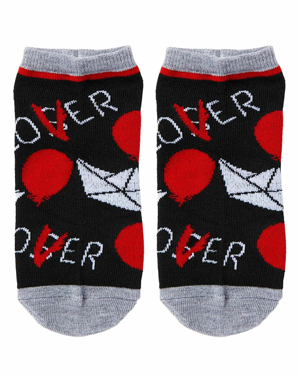 Spirit Halloween It Ankle Socks - 5 Pair 2 Spirit Halloween It Ankle Socks - 5 Pair - Image 2