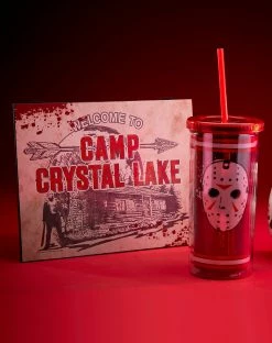 Spirit Halloween Welcome to Camp Crystal Lake Sign - Friday the 13th 5 Spirit Halloween Welcome to Camp Crystal Lake Sign - Friday the 13th -Halloween ACCESSORIES store 01494798 d