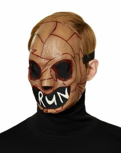 Spirit Halloween Run Half Mask - The Purge -Halloween ACCESSORIES store 01496702 c