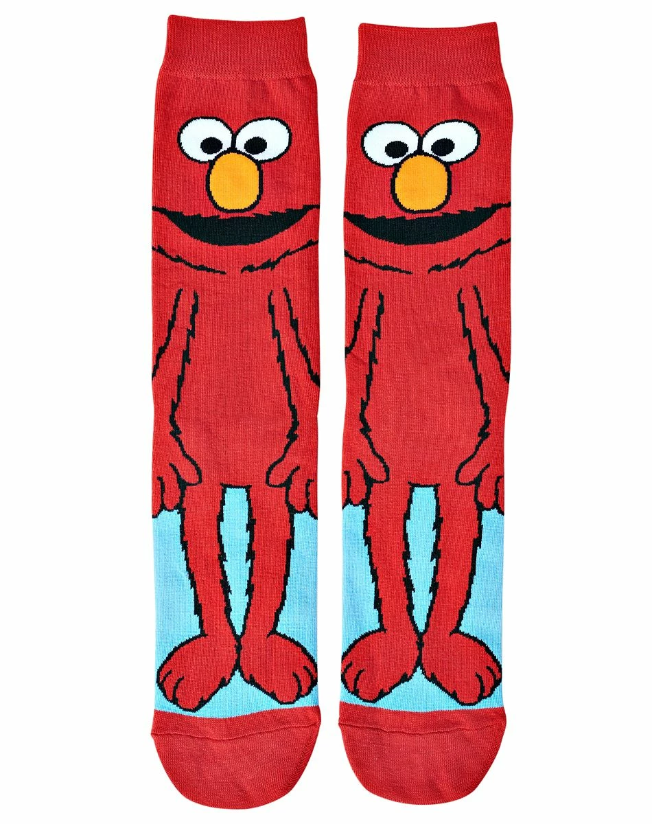 Spirit Halloween Elmo 360 Crew Socks - Sesame Street 1 Spirit Halloween Elmo 360 Crew Socks - Sesame Street