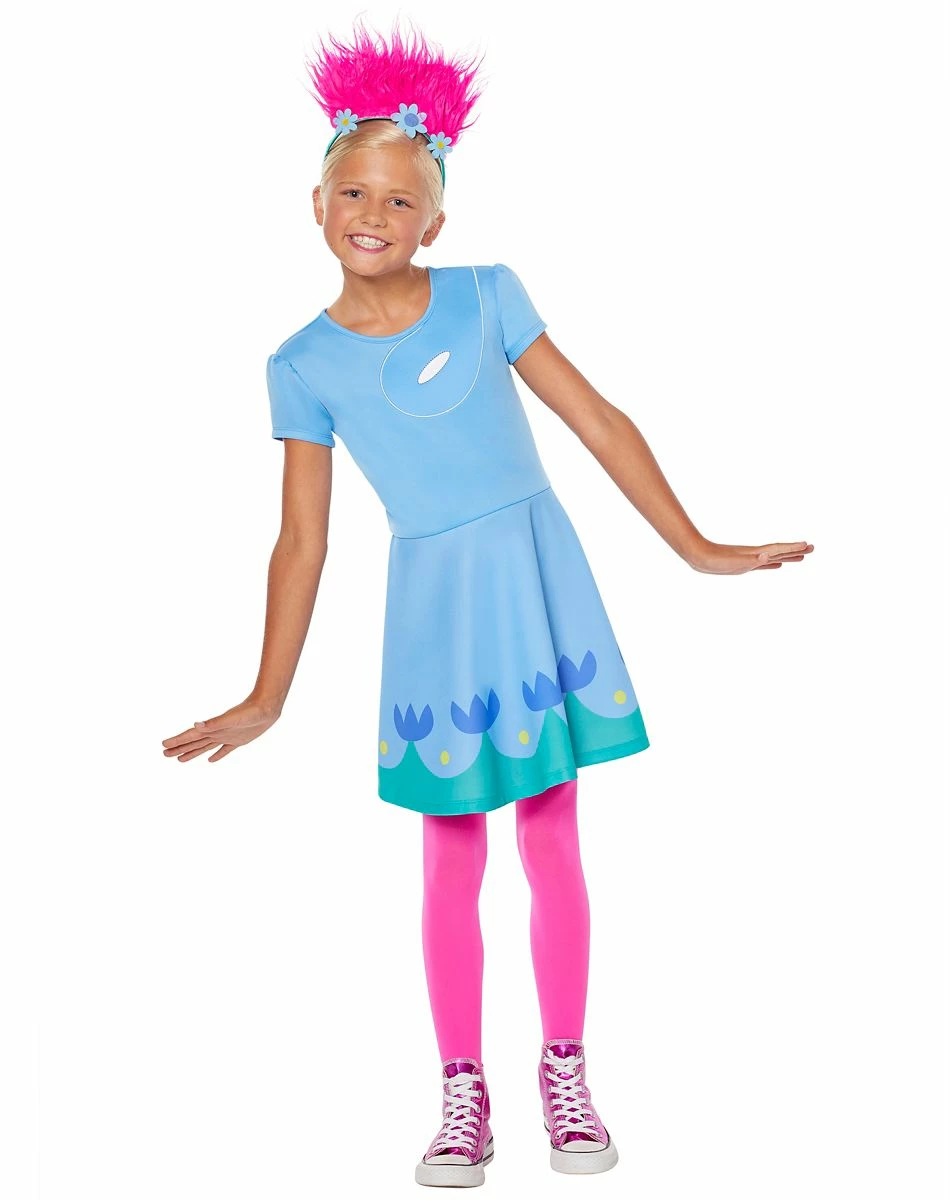 Spirit Halloween Kids Queen Poppy Dress Costume - Trolls 1 Spirit Halloween Kids Queen Poppy Dress Costume - Trolls