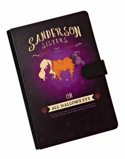 Spirit Halloween Hocus Pocus Journal and Pen -Halloween ACCESSORIES store 01497114 b