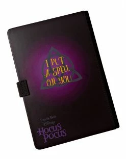Spirit Halloween Hocus Pocus Journal and Pen -Halloween ACCESSORIES store 01497114 c