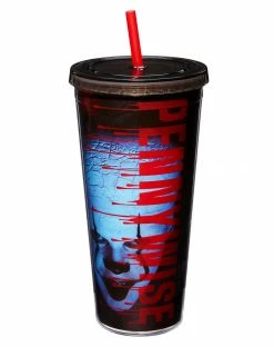 Spirit Halloween Pennywise Head Tumbler 20 oz. - It -Halloween ACCESSORIES store 01497163 b