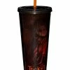 Spirit Halloween Sam Cup with Straw 20 oz. - Trick 'r Treat