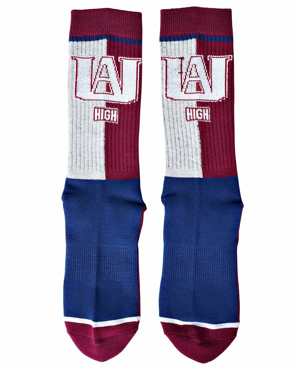 Spirit Halloween UA High Crew Socks - My Hero Academia 2 Spirit Halloween UA High Crew Socks - My Hero Academia - Image 2