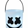 Spirit Halloween Light-Up LED Marshmello Treat Bucket