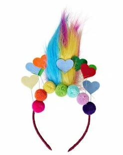 Spirit Halloween Poppy Rainbow Headband - Trolls