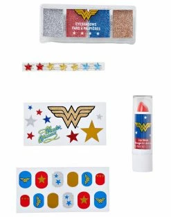 Spirit Halloween Kids Wonder Woman Makeup Kit - DC Comics