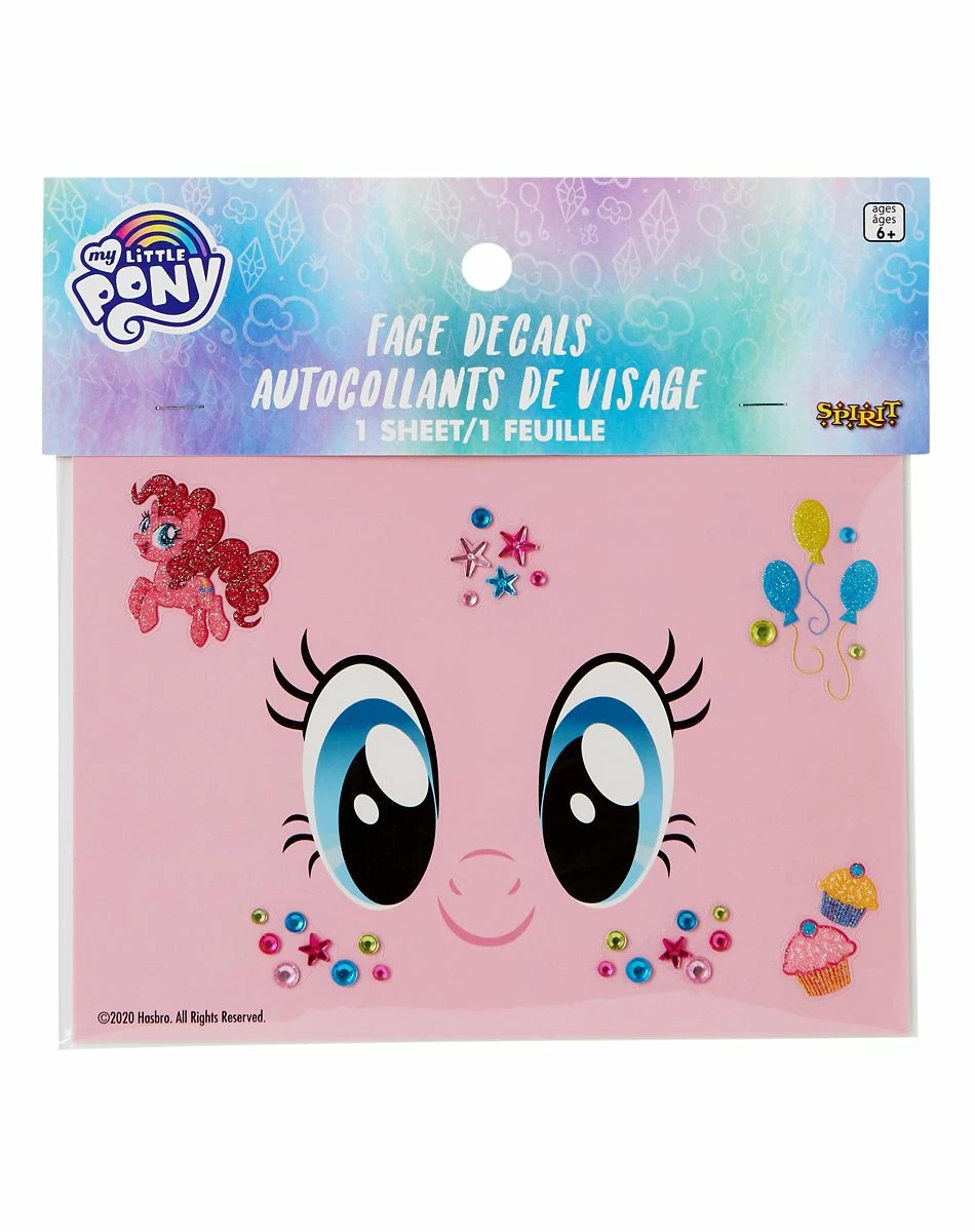 Spirit Halloween Pinkie Pie Face Decals - My Little Pony 3 Spirit Halloween Pinkie Pie Face Decals - My Little Pony - Image 3