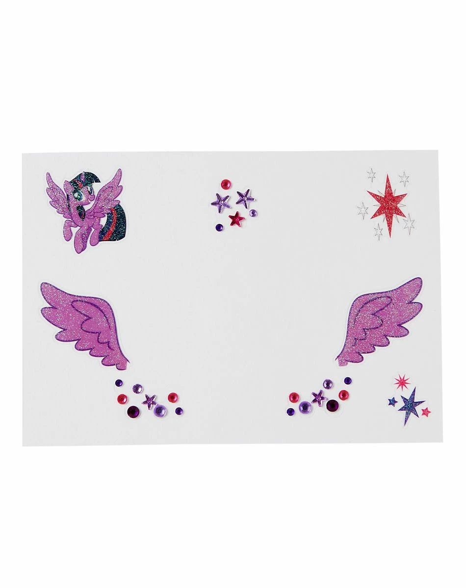 Spirit Halloween Twilight Sparkle Face Decals - My Little Pony 2 Spirit Halloween Twilight Sparkle Face Decals - My Little Pony - Image 2