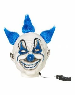 Spirit Halloween Light-Up Krazy Clown Full Mask -Halloween ACCESSORIES store 01498344 d