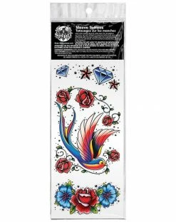 Spirit Halloween Punk Sleeve Temporary Tattoos -Halloween ACCESSORIES store 01498377 d