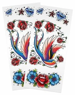 Spirit Halloween Punk Sleeve Temporary Tattoos -Halloween ACCESSORIES store 01498377 i