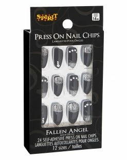 Spirit Halloween Fallen Angel Press On Nails -Halloween ACCESSORIES store 01498864 c