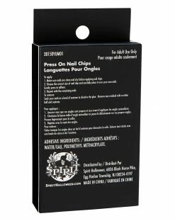 Spirit Halloween Fallen Angel Press On Nails -Halloween ACCESSORIES store 01498864 d