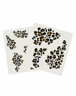 Spirit Halloween Cheetah Temporary Tattoos