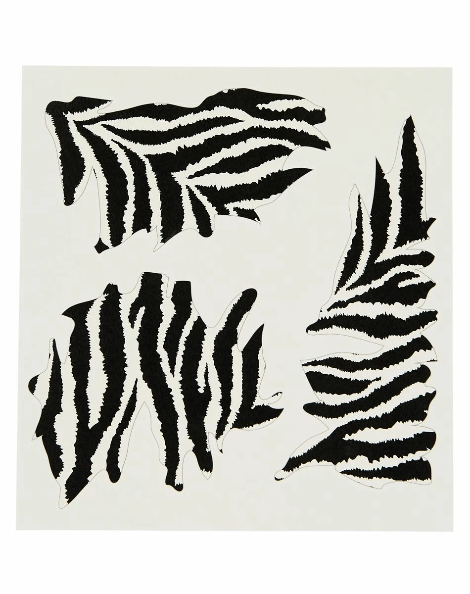 Spirit Halloween Zebra Temporary Tattoos 2 Spirit Halloween Zebra Temporary Tattoos - Image 2