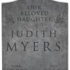 Spirit Halloween Judith Myers Tombstone Decoration - Halloween