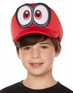 Spirit Halloween Kids Mario Odyssey Hat - Super Mario Bros.