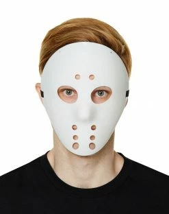 Spirit Halloween Glow in the Dark Hockey Half Mask