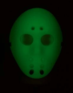 Spirit Halloween Glow in the Dark Hockey Half Mask -Halloween ACCESSORIES store 01501089 d