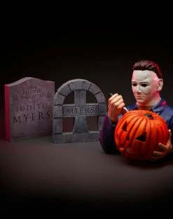 Spirit Halloween Light-Up LED Michael Myers Statue - Decorations -Halloween ACCESSORIES store 01501279 f