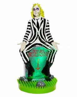 Spirit Halloween Light-Up LED Beetlejuice Statue