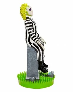 Spirit Halloween Light-Up LED Beetlejuice Statue -Halloween ACCESSORIES store 01501295 c