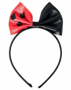Spirit Halloween Kids Harley Quinn Bow Headband - Batman