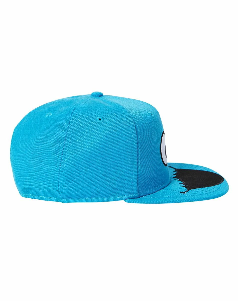 Spirit Halloween Cookie Monster Snapback Hat - Sesame Street 2 Spirit Halloween Cookie Monster Snapback Hat - Sesame Street - Image 2