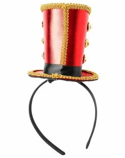 Spirit Halloween Ringmaster Mini Hat Headband -Halloween ACCESSORIES store 01503325 b