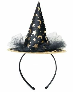 Spirit Halloween Celestial Mini Witch Hat Headband