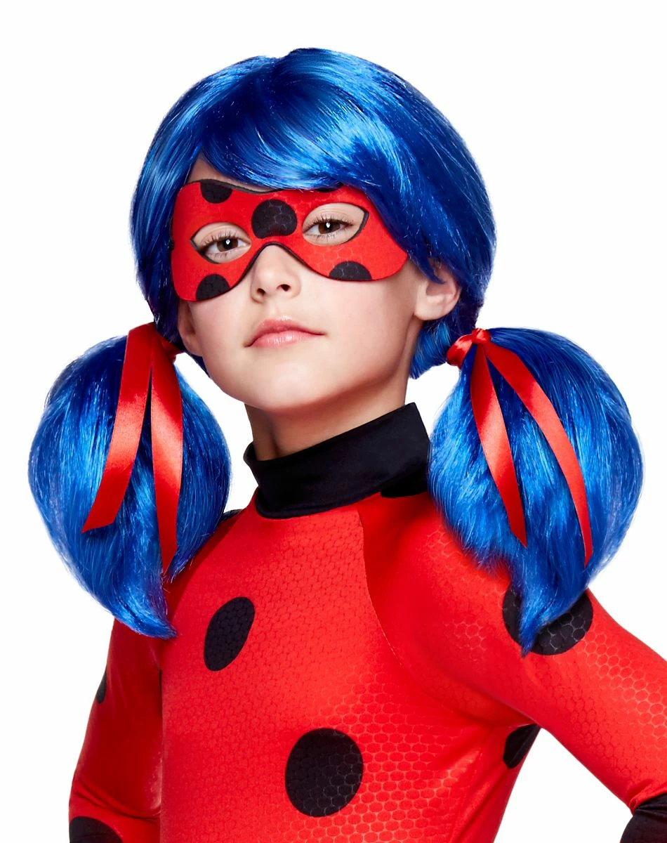 Spirit Halloween Kids Ladybug Wig - Miraculous: Tales of Ladybug & Cat Noir 1 Spirit Halloween Kids Ladybug Wig - Miraculous: Tales of Ladybug & Cat Noir