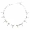 Spirit Halloween Punk Rock Spiked Choker Necklace