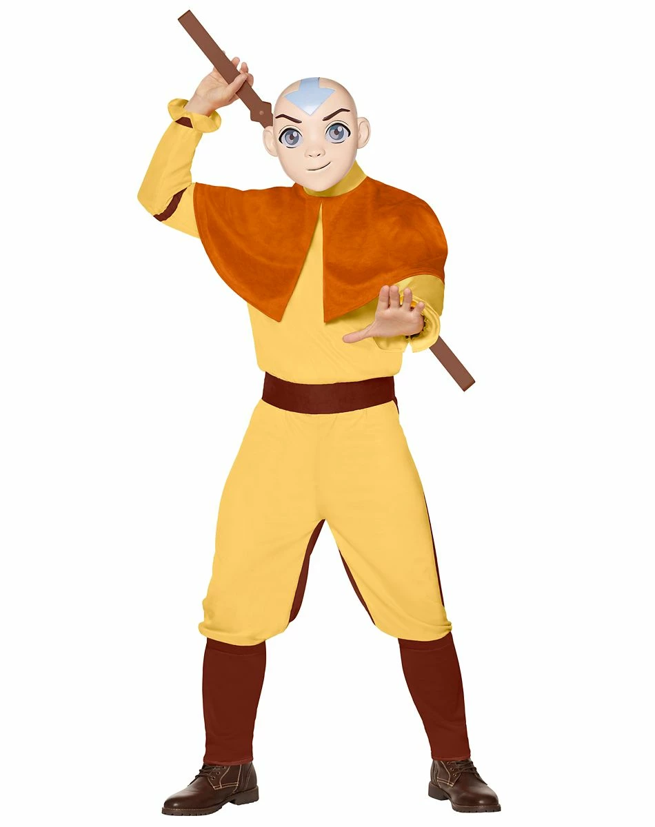 Spirit Halloween Adult Aang Costume - Avatar: The Last Airbender 1 Spirit Halloween Adult Aang Costume - Avatar: The Last Airbender