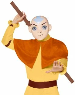 Spirit Halloween Adult Aang Costume - Avatar: The Last Airbender 5 Spirit Halloween Adult Aang Costume - Avatar: The Last Airbender -Halloween ACCESSORIES store 01505791 c