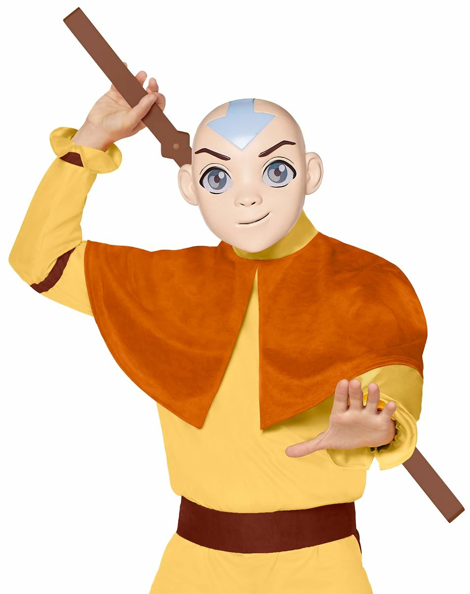 Spirit Halloween Adult Aang Costume - Avatar: The Last Airbender 3 Spirit Halloween Adult Aang Costume - Avatar: The Last Airbender - Image 3