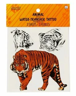 Spirit Halloween Big Cat Temporary Tattoos 7 Spirit Halloween Big Cat Temporary Tattoos -Halloween ACCESSORIES store 01507813 e