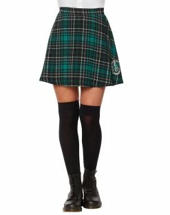 Spirit Halloween Adult Slytherin Skirt - Harry Potter
