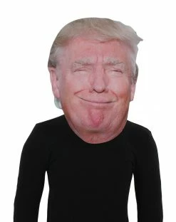 Spirit Halloween Smirking Trump Half Mask