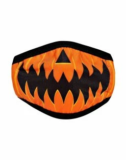 Spirit Halloween Pumpkin Face Mask