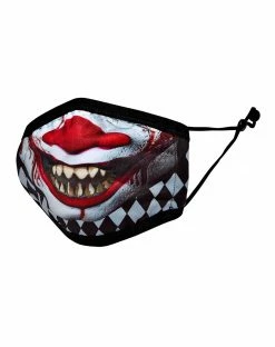 Spirit Halloween Kids Scary Clown Face Mask -Halloween ACCESSORIES store 01510189 c