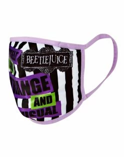 Spirit Halloween Beetlejuice Face Mask -Halloween ACCESSORIES store 01510262 c