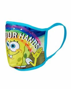 Spirit Halloween SpongeBob SquarePants Face Mask 5 Spirit Halloween SpongeBob SquarePants Face Mask -Halloween ACCESSORIES store 01510296 c