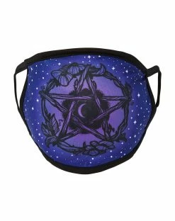 Spirit Halloween Dark Witch Face Mask