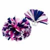 Spirit Halloween Pink Blue and White Cheerleader Pom Poms
