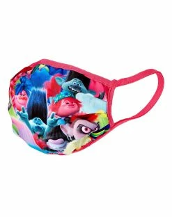 Spirit Halloween Kids Trolls Face Mask -Halloween ACCESSORIES store 01510643 c