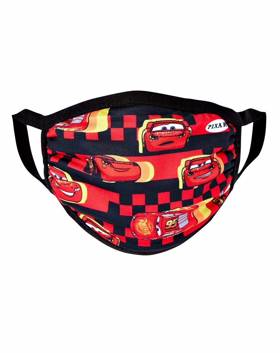 Spirit Halloween Lightning McQueen Face Mask - Cars 1 Spirit Halloween Lightning McQueen Face Mask - Cars